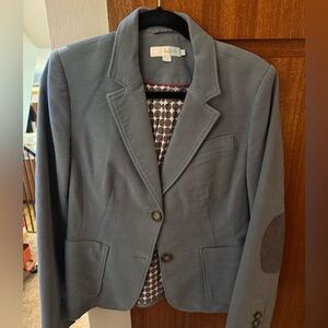 Boden women’s moleskine blazer in deep sea